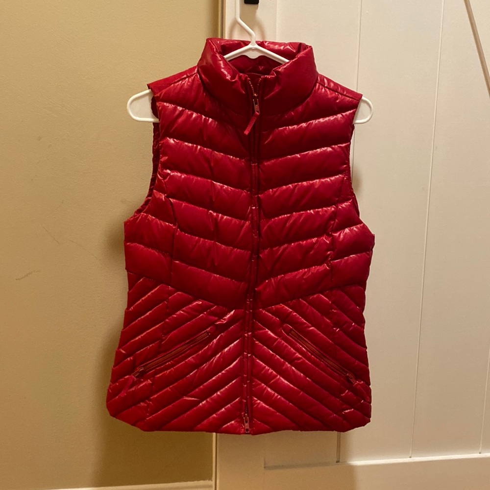 Talbots puffer down vest